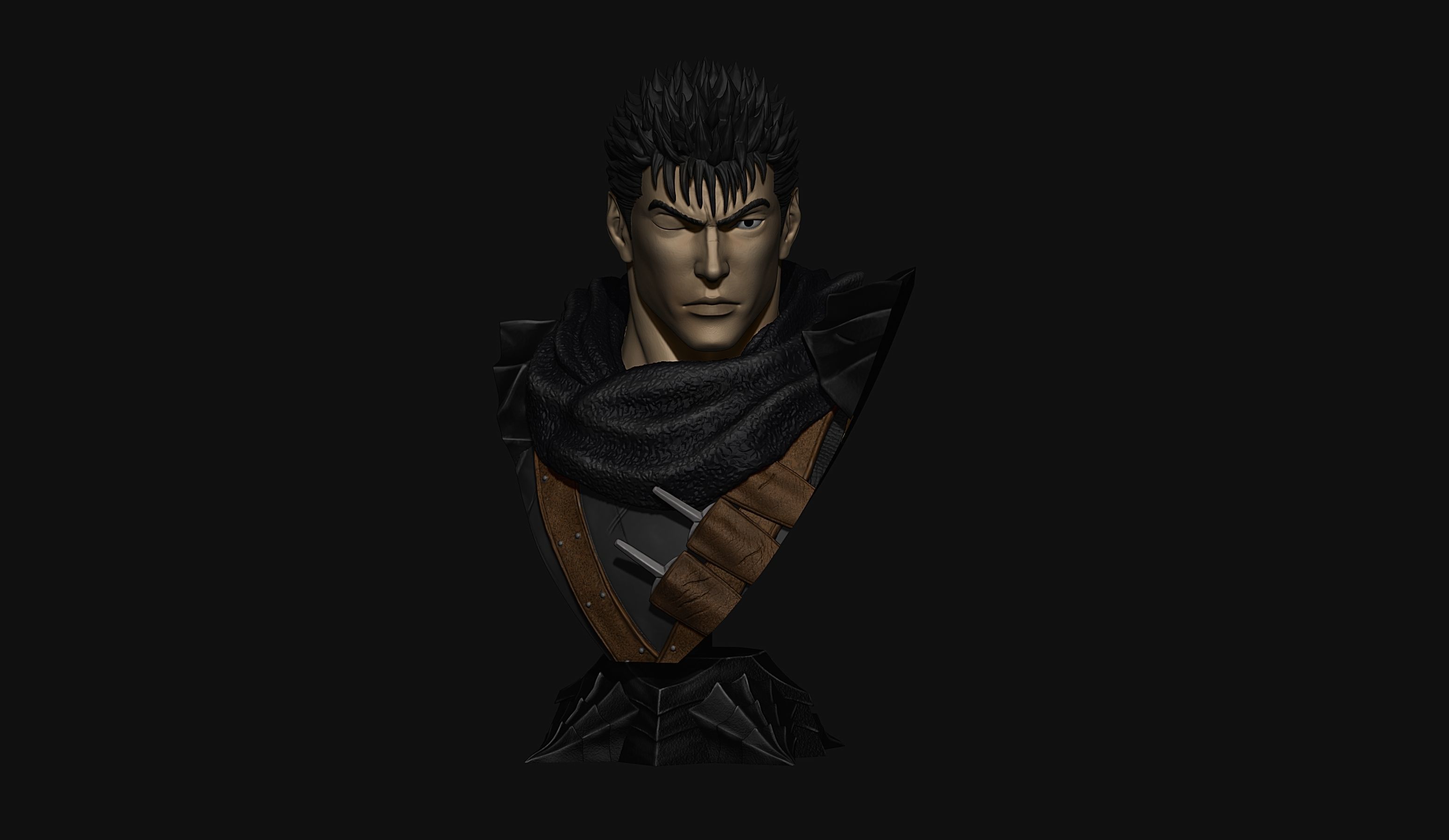 Guts - Berserk 3D print model_1