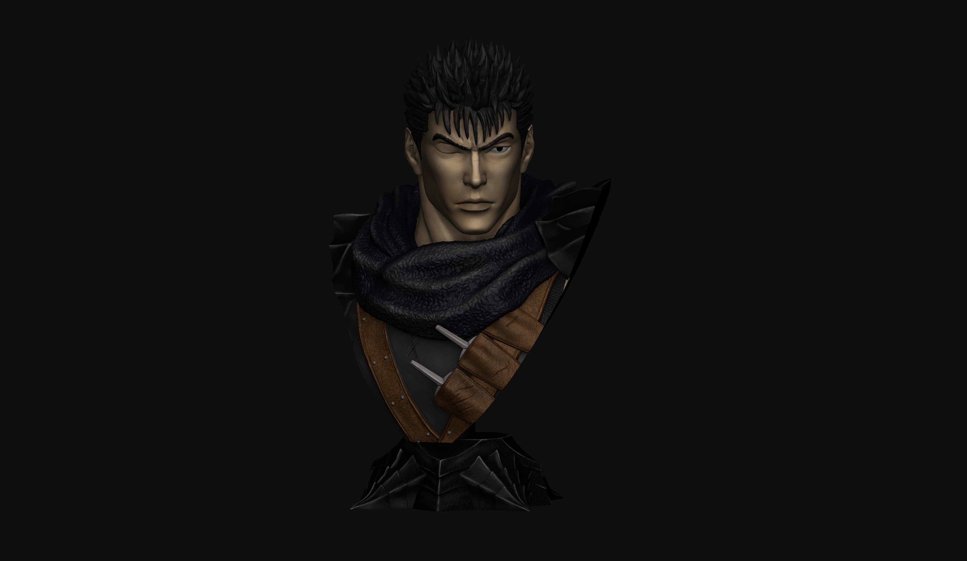 Guts - Berserk 3D print model_2
