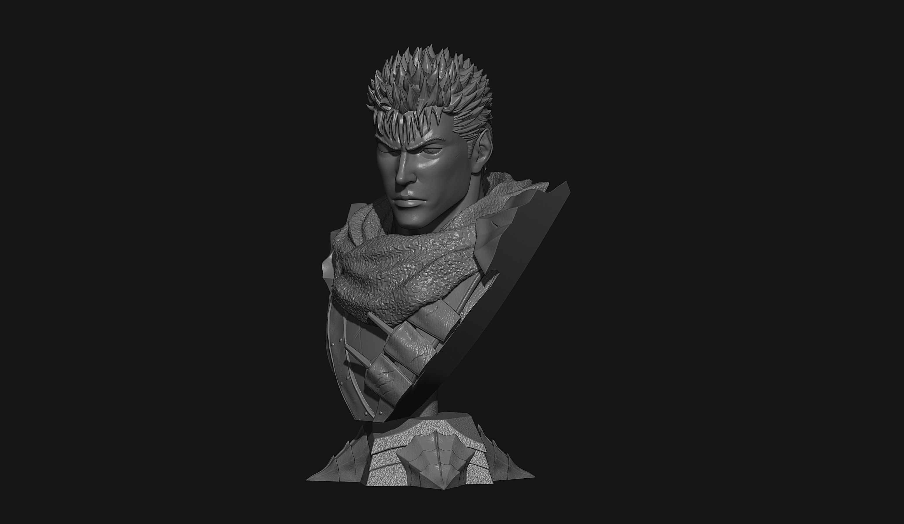 Guts - Berserk 3D print model_7