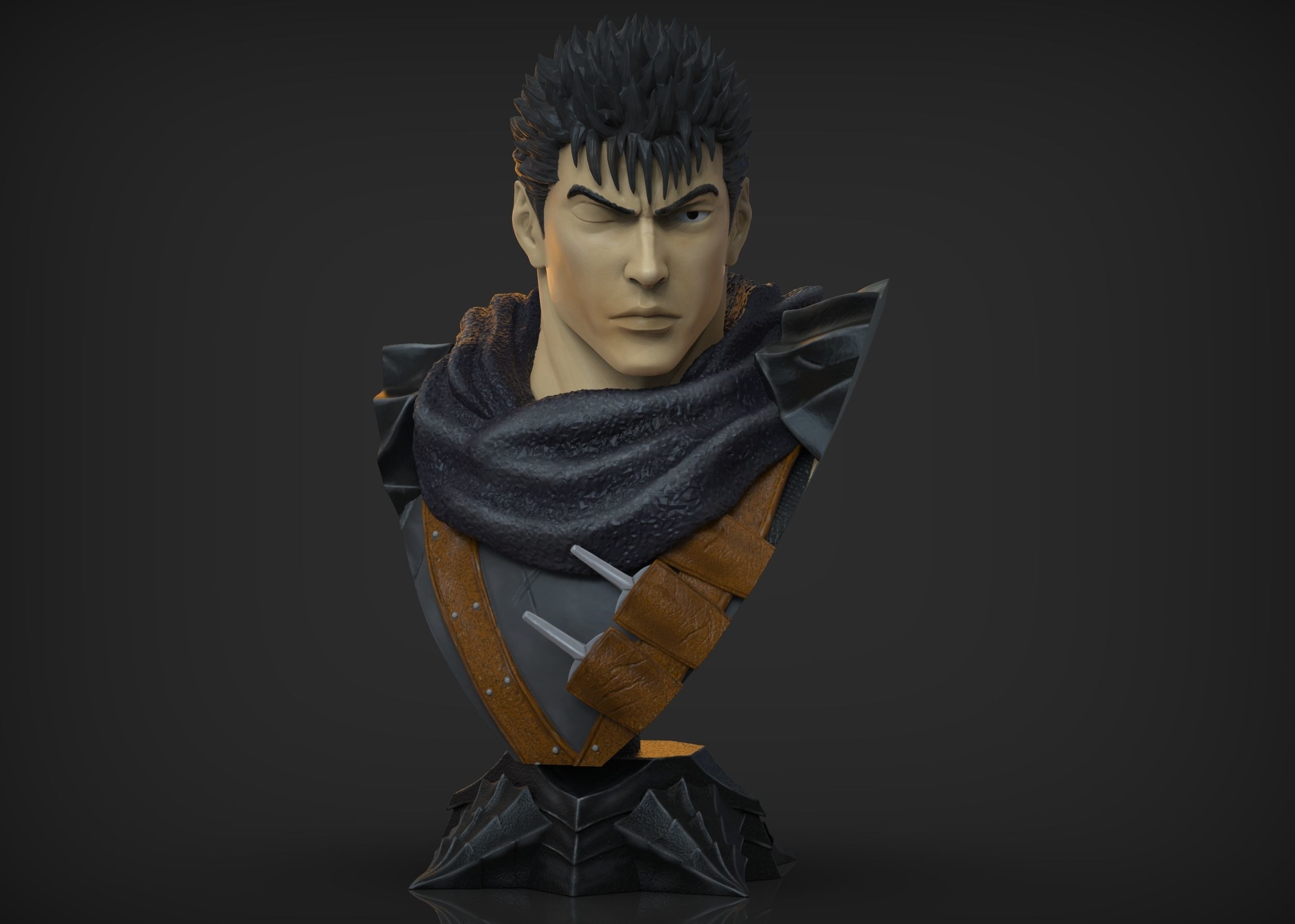 Guts - Berserk 3D print model_9