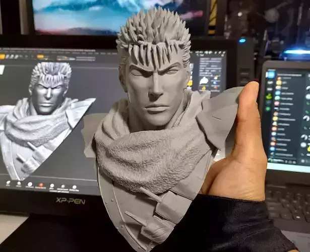 Guts - Berserk 3D print model