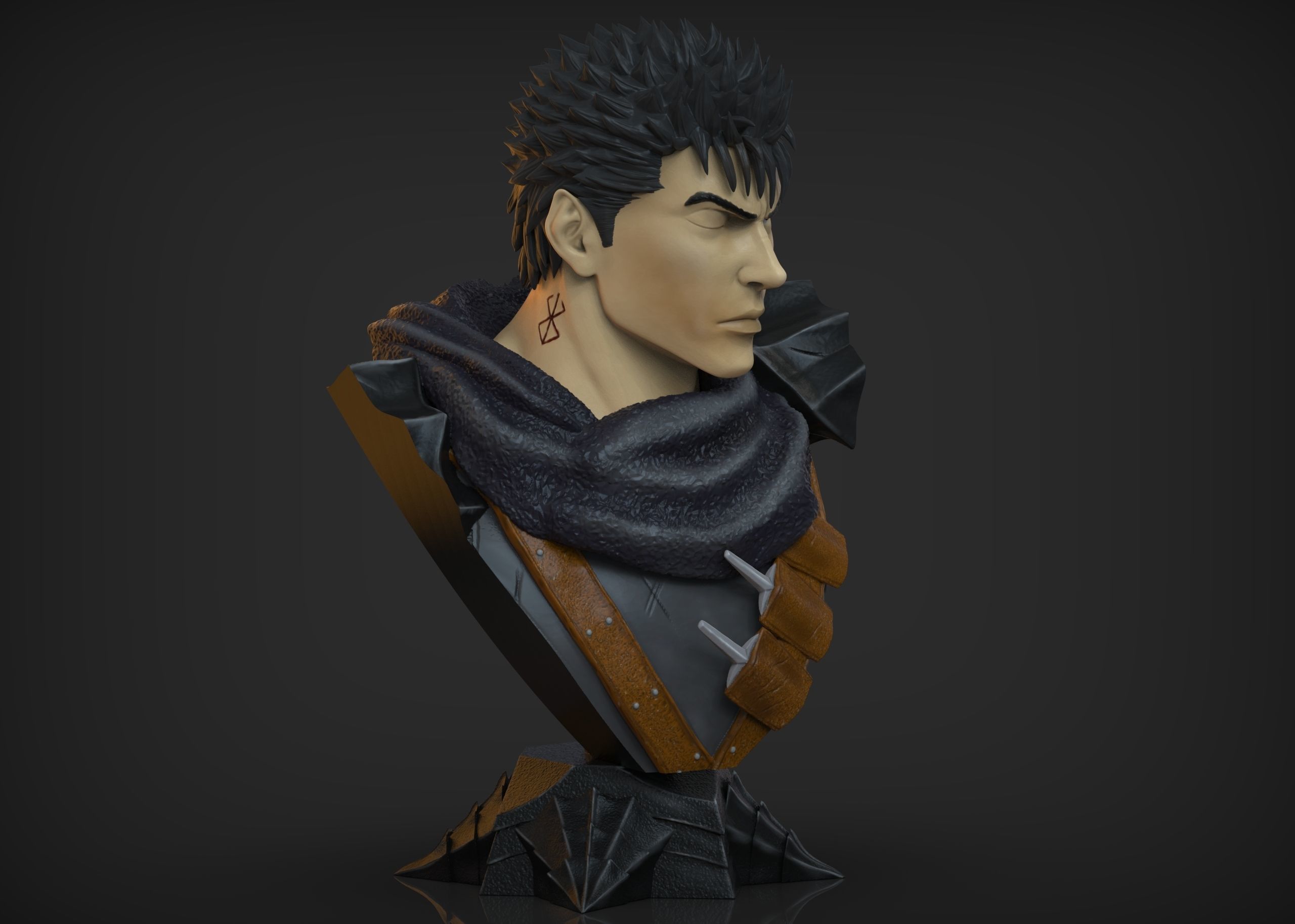Guts - Berserk 3D print model_12