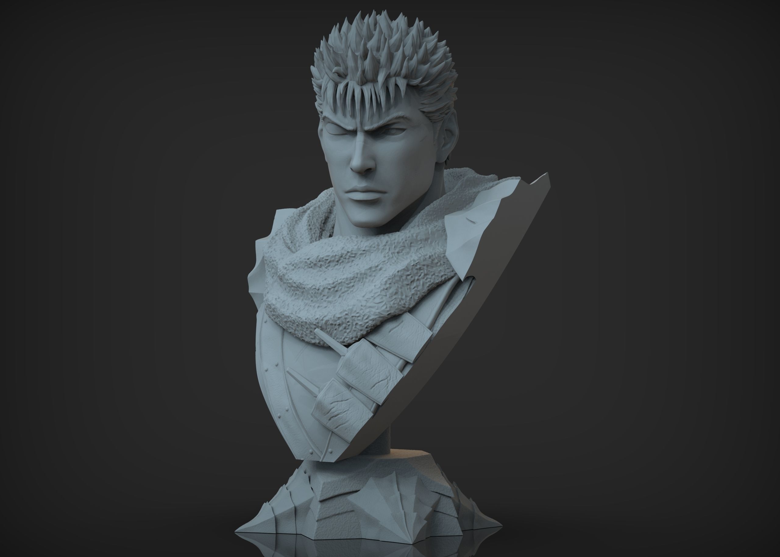 Guts - Berserk 3D print model_15