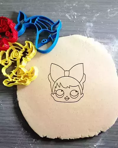 Lol Dolls Diadem Cookie Cutter