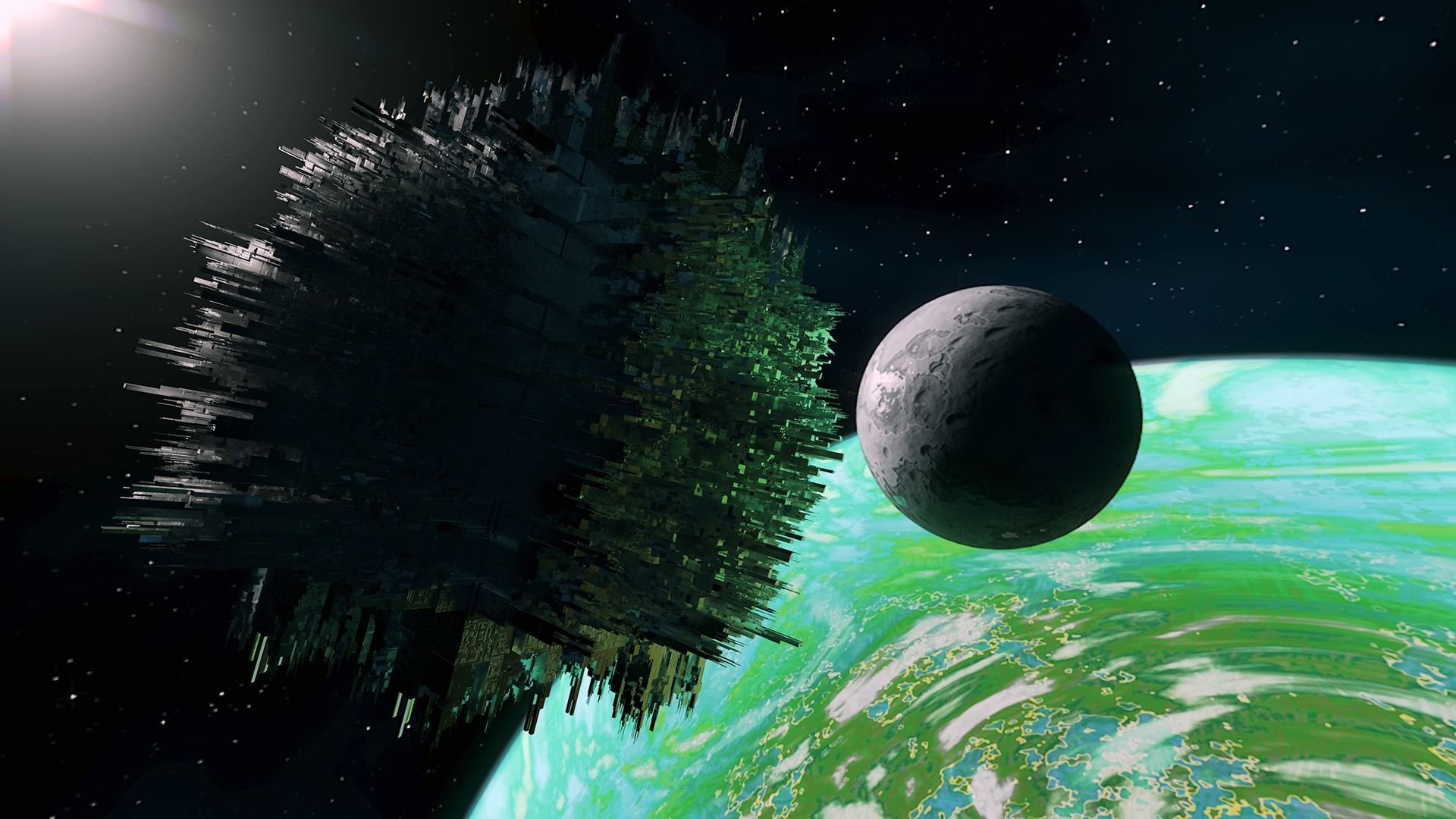 Space City Scifi  3D model_2