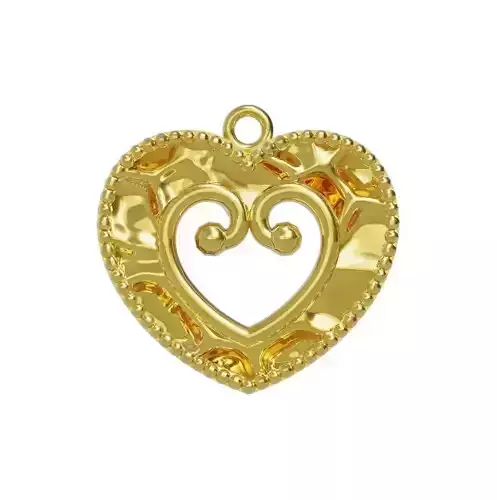 Heart Coin Necklace