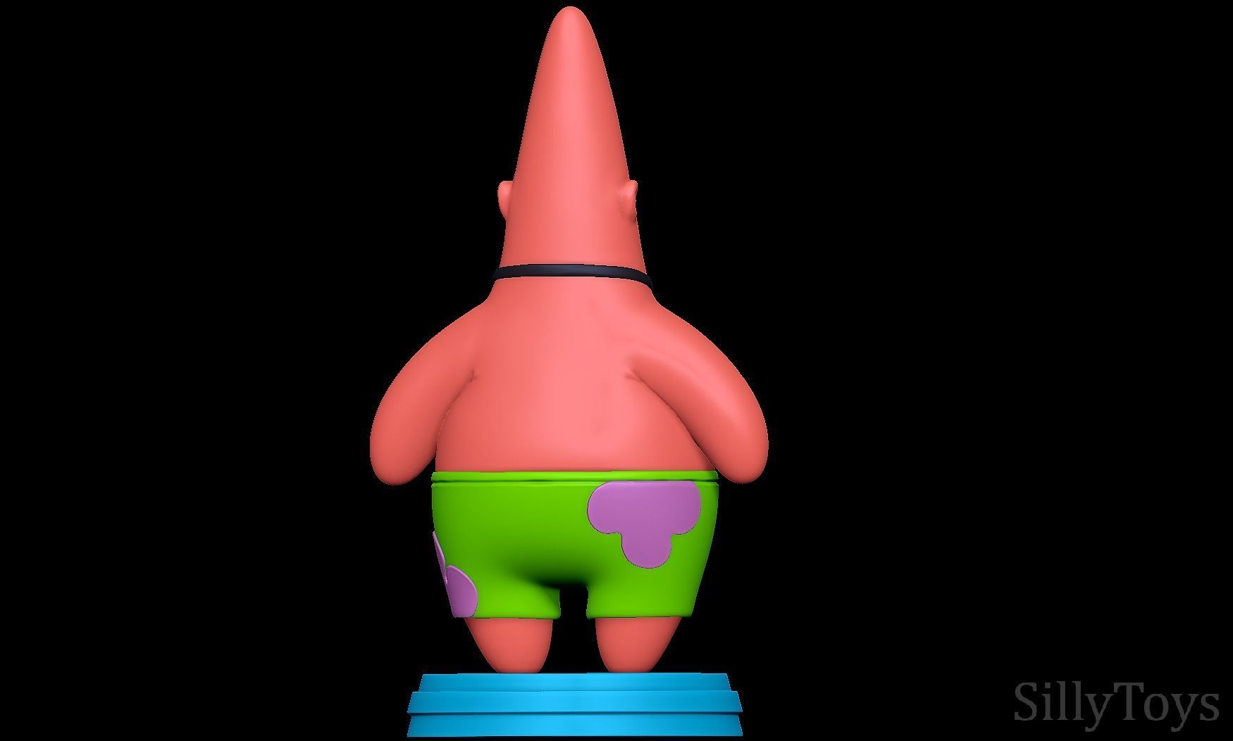 Patrick Star PinHead - SpongeBob SquarePants 3D print model_4