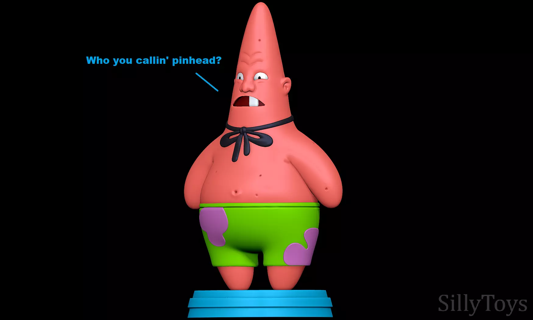 Patrick Star PinHead - SpongeBob SquarePants 3D print model_0