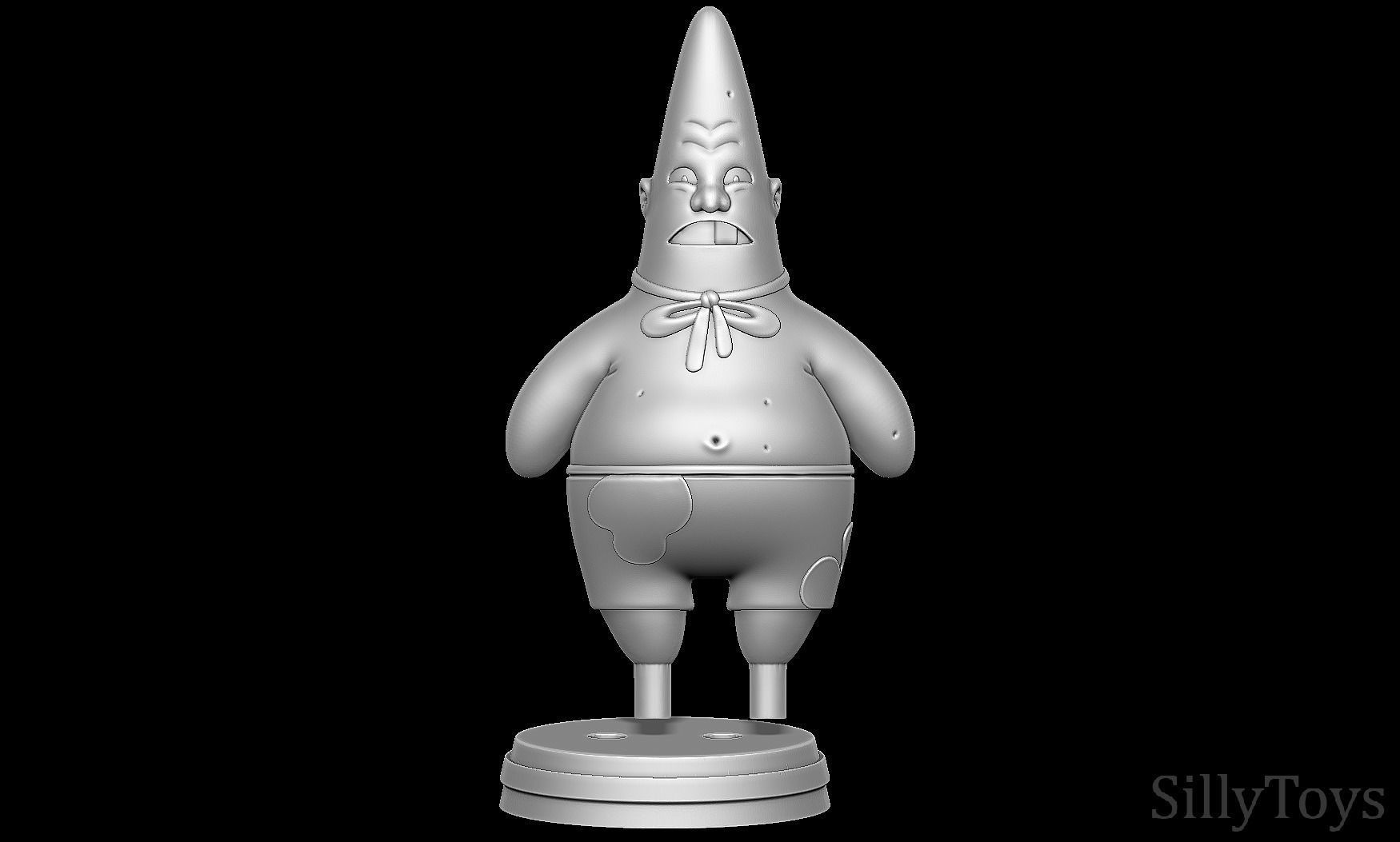 Patrick Star PinHead - SpongeBob SquarePants 3D print model_7