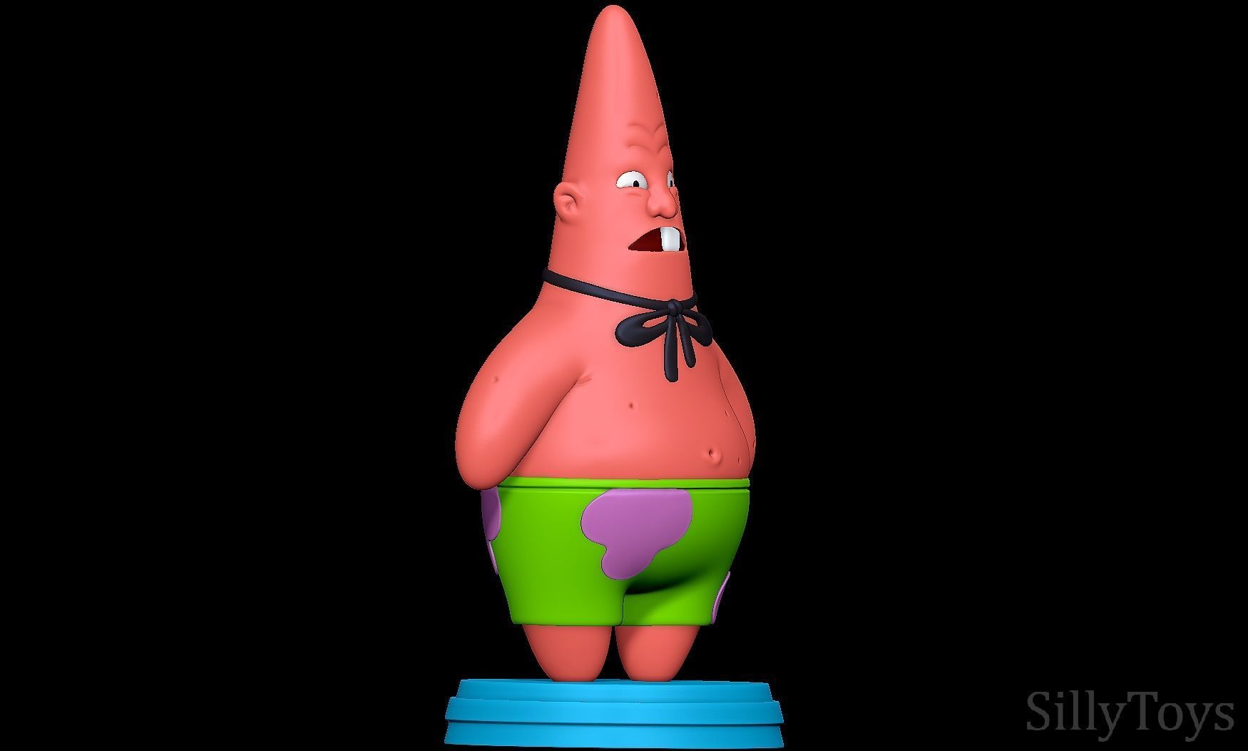 Patrick Star PinHead - SpongeBob SquarePants 3D print model_2
