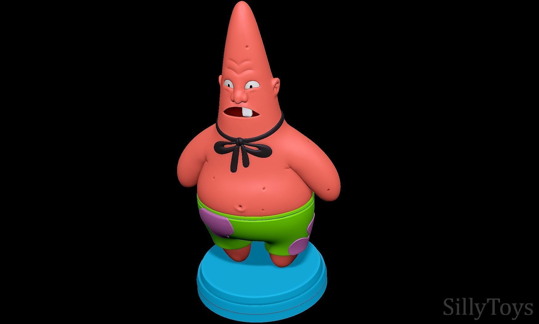 Patrick Star PinHead - SpongeBob SquarePants 3D print model_5