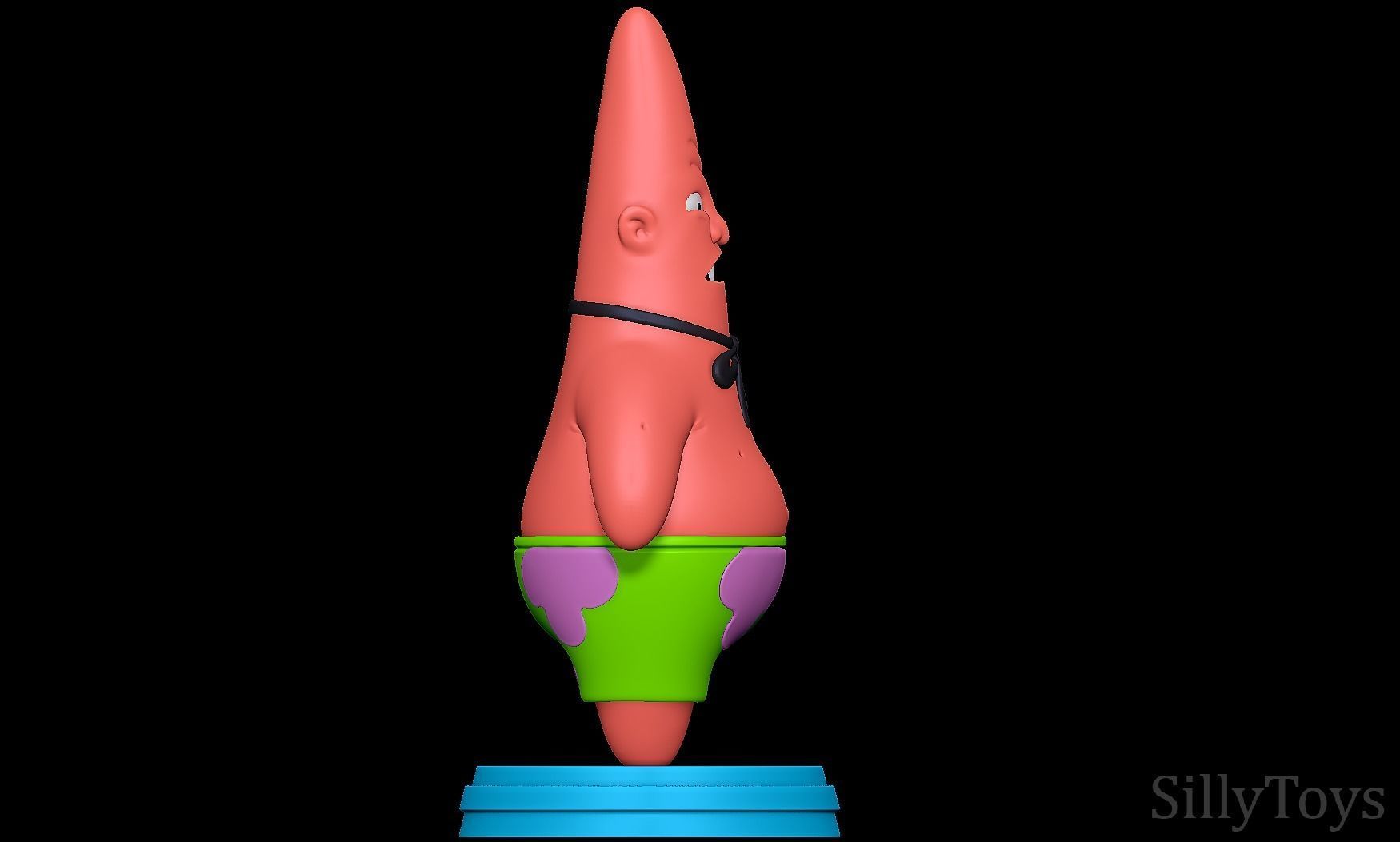 Patrick Star PinHead - SpongeBob SquarePants 3D print model_3