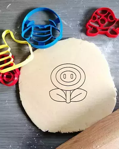 Power Up Mario Cookie Cutter