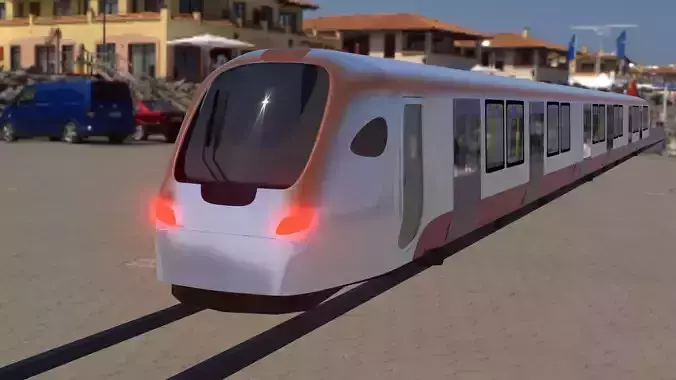 modern train