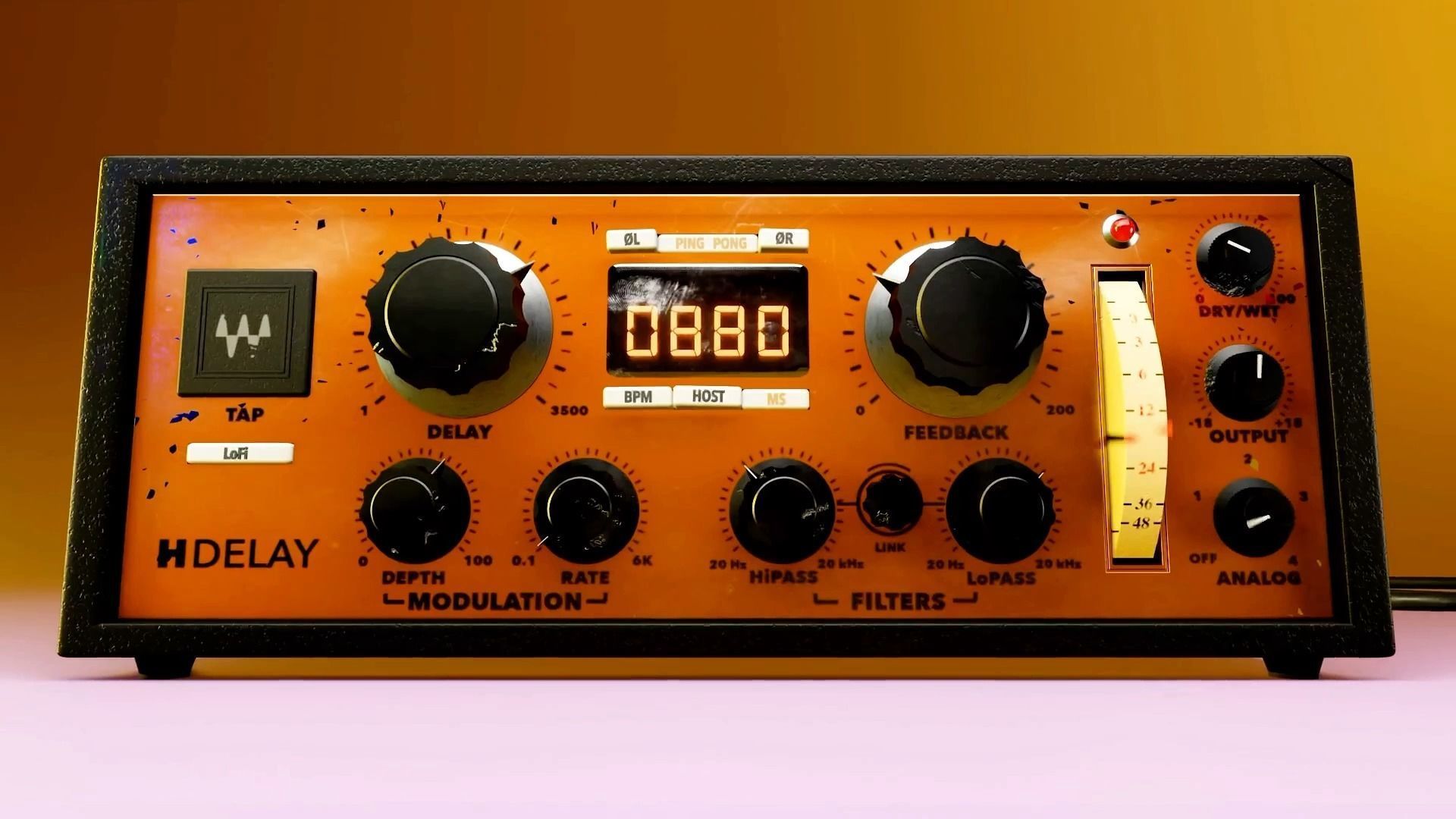 Waves H-Delay  3D model_5