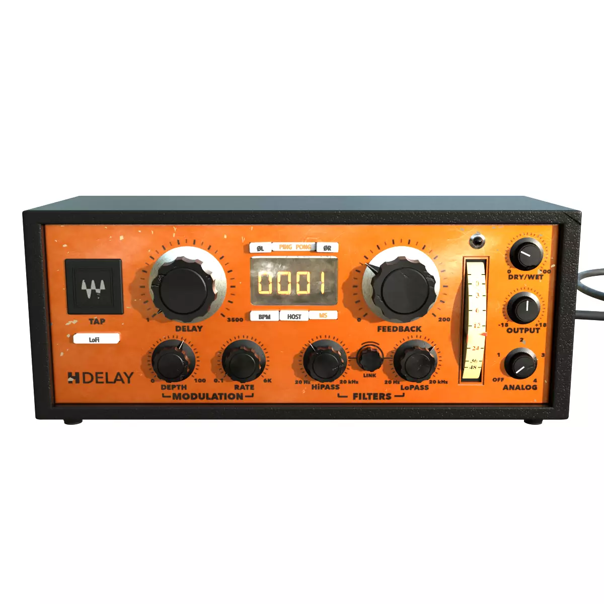 Waves H-Delay  3D model_0