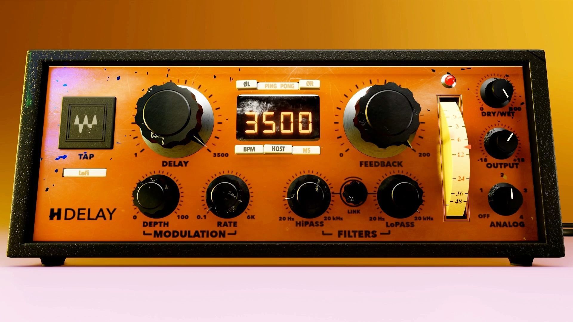 Waves H-Delay  3D model_3