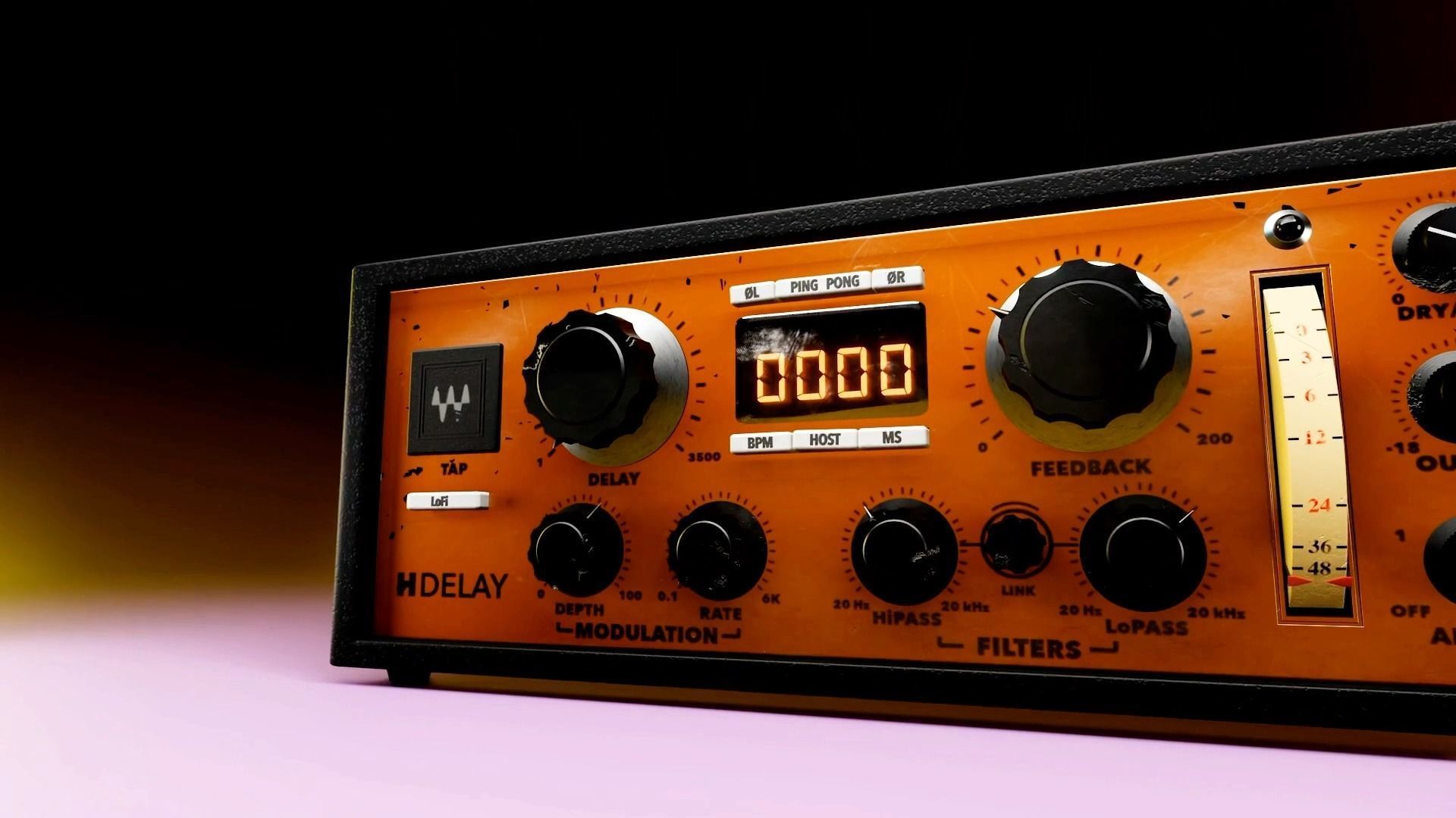 Waves H-Delay  3D model_4