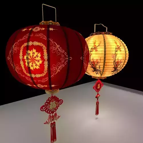 Chinese red lantern