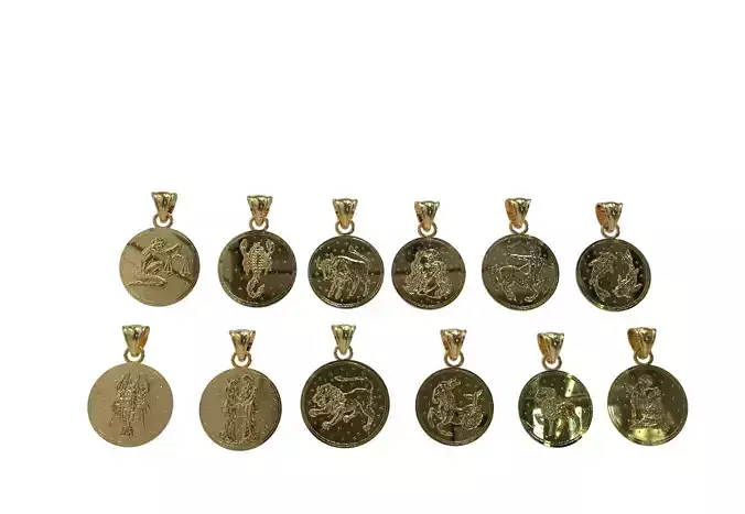 jewellery horoscope signes pack zodiac pendant