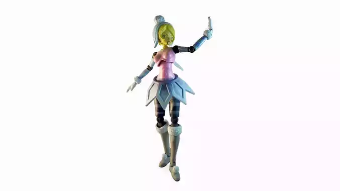 Articulated Orianna Doll pack