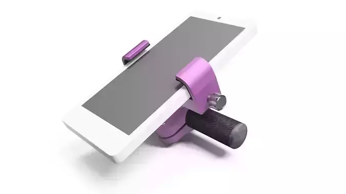 Phone holder for bicycles