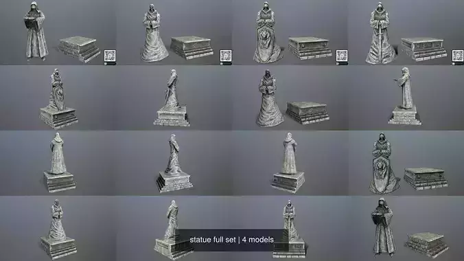 statue full set