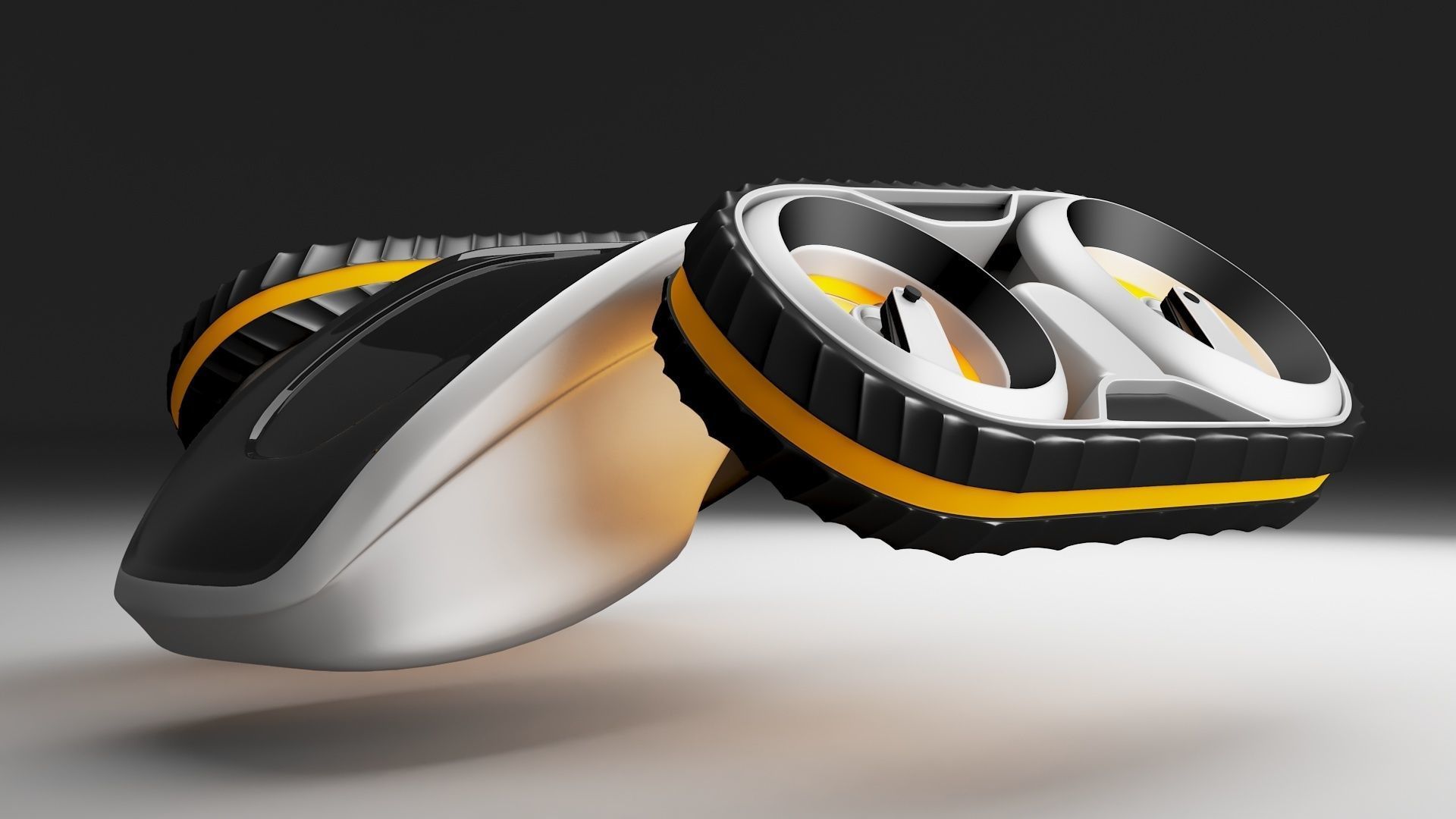 Drone Concept Model 3D model_4