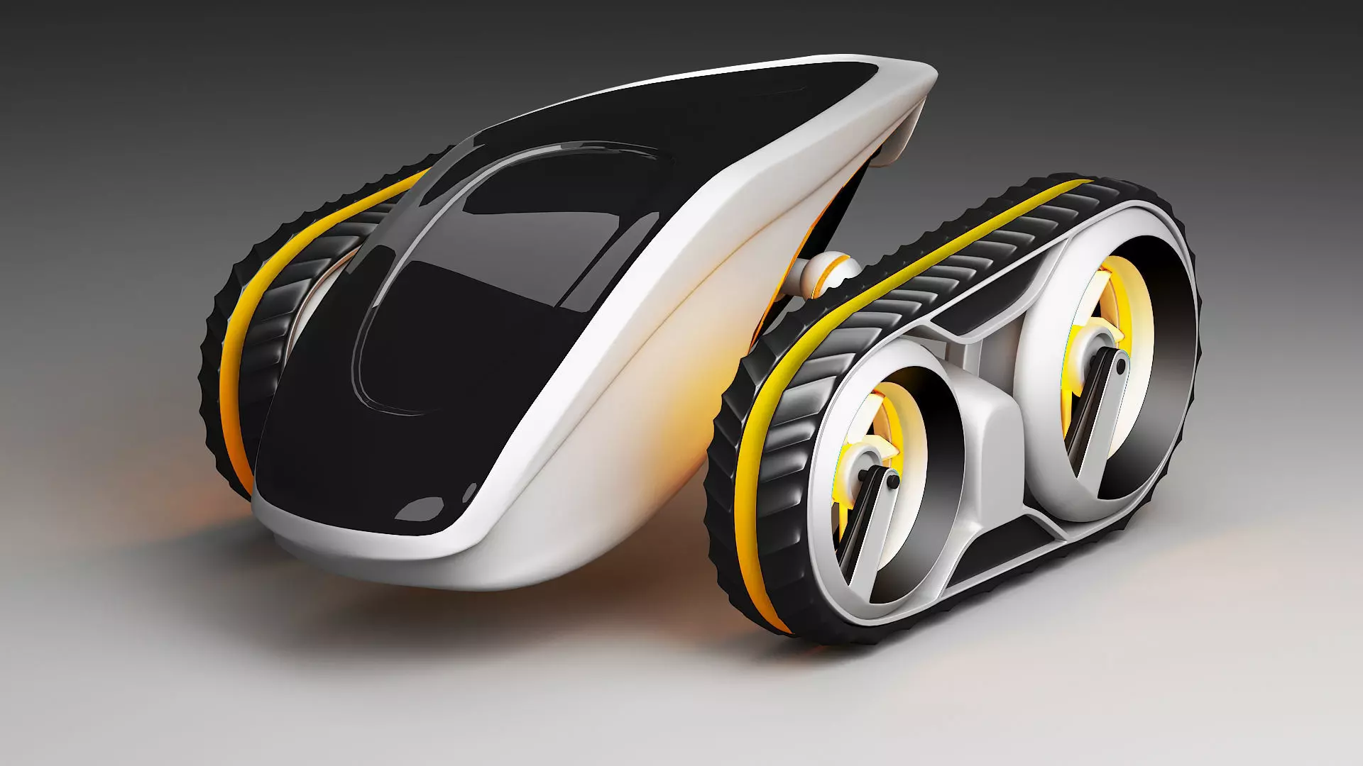 Drone Concept Model 3D model_0