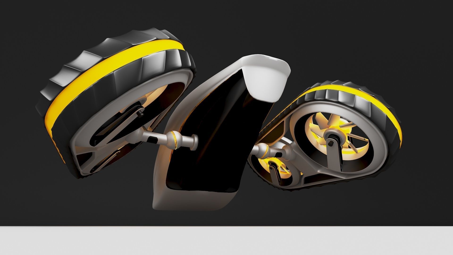 Drone Concept Model 3D model_2