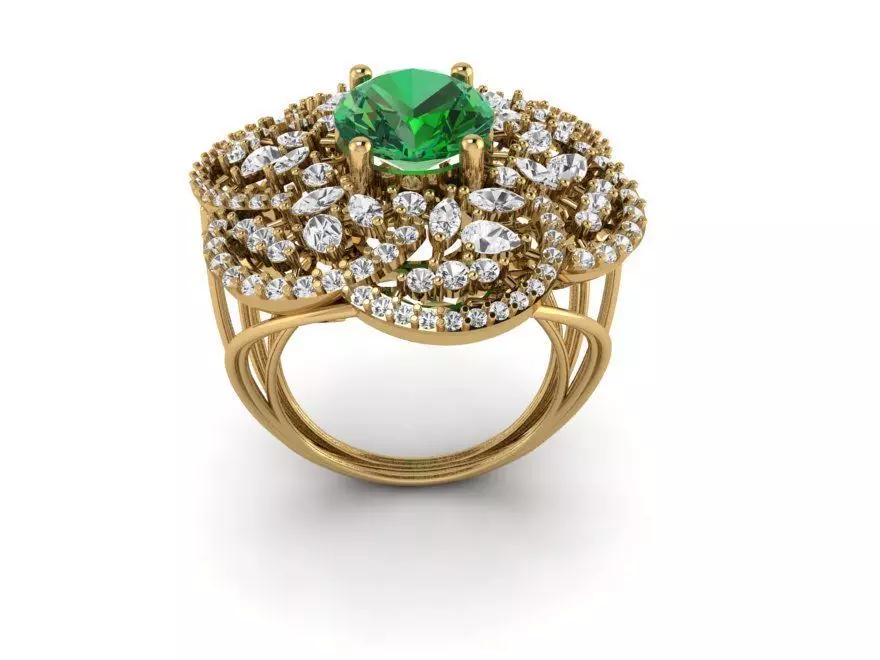 Rings  3D print model_0