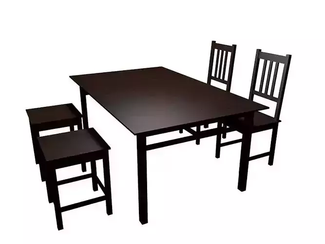 table and chairs