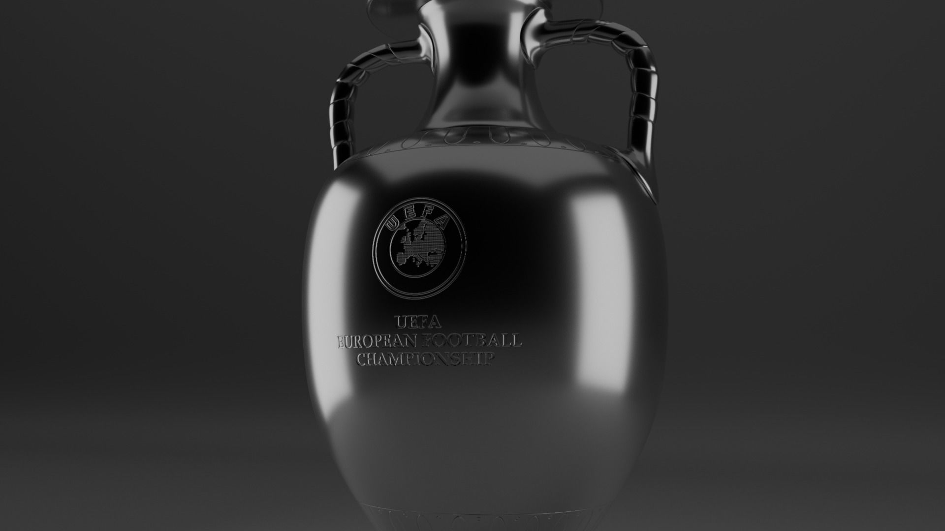 UEFA CHAMPIONS TROPHY 2024 3D model CGTrader