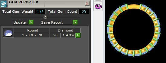 Diamond Band 3D print model_5
