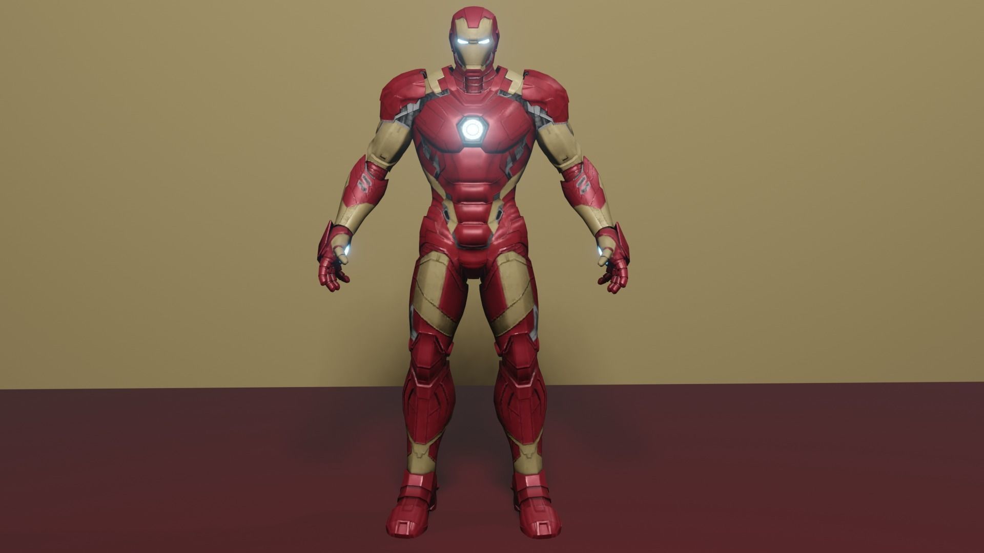 Iron Man Bleeding Edge 3D model_1