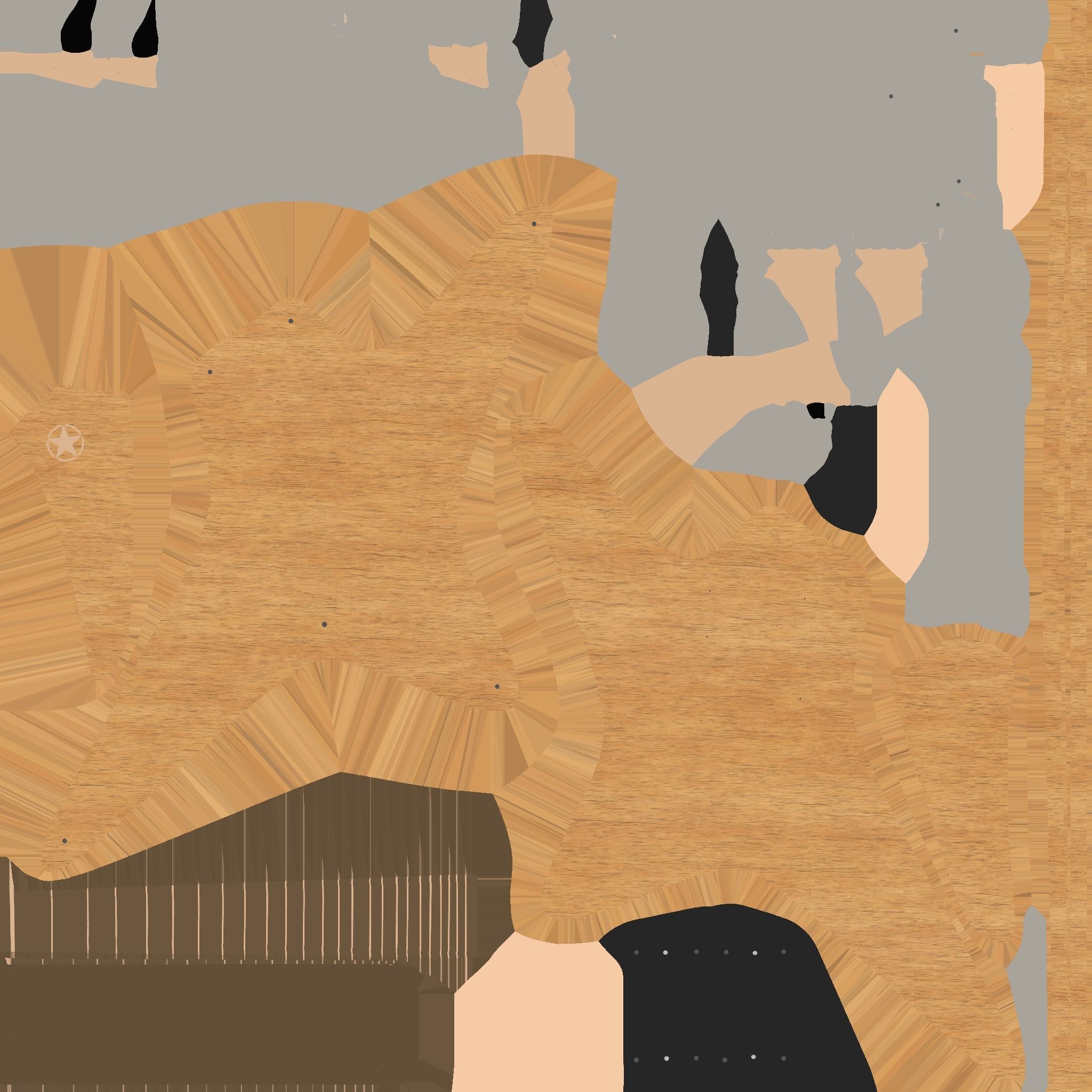 Electric Guitar I09 Light Wood - Music Instrument Design Free low-poly 3D model_21