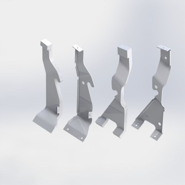 Volkswagen Golf 2 Digifiz Mounts 3D print model_15