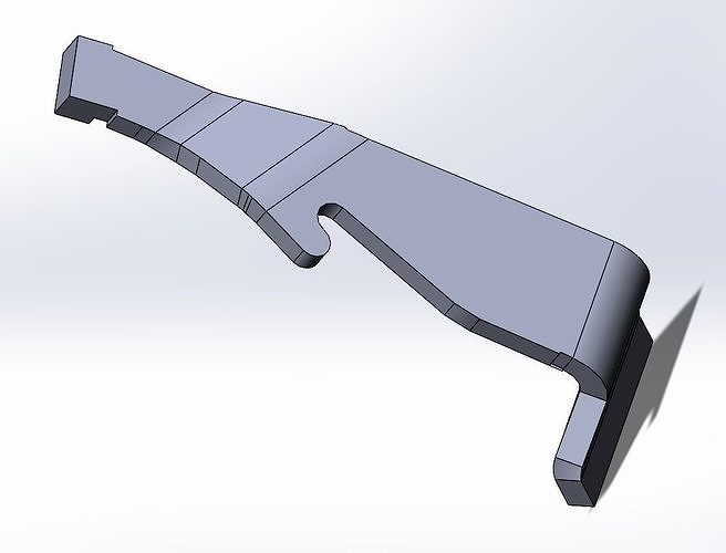 Volkswagen Golf 2 Digifiz Mounts 3D print model 7