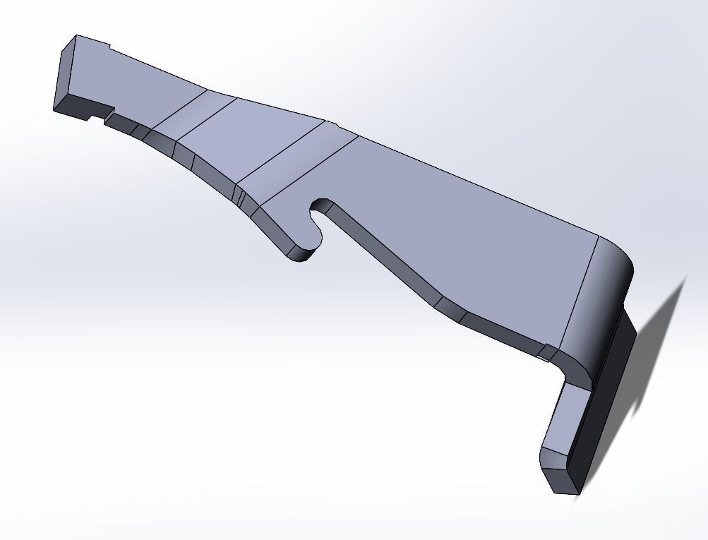 Volkswagen Golf 2 Digifiz Mounts 3D print model_6