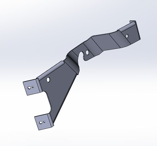 Volkswagen Golf 2 Digifiz Mounts 3D print model_8