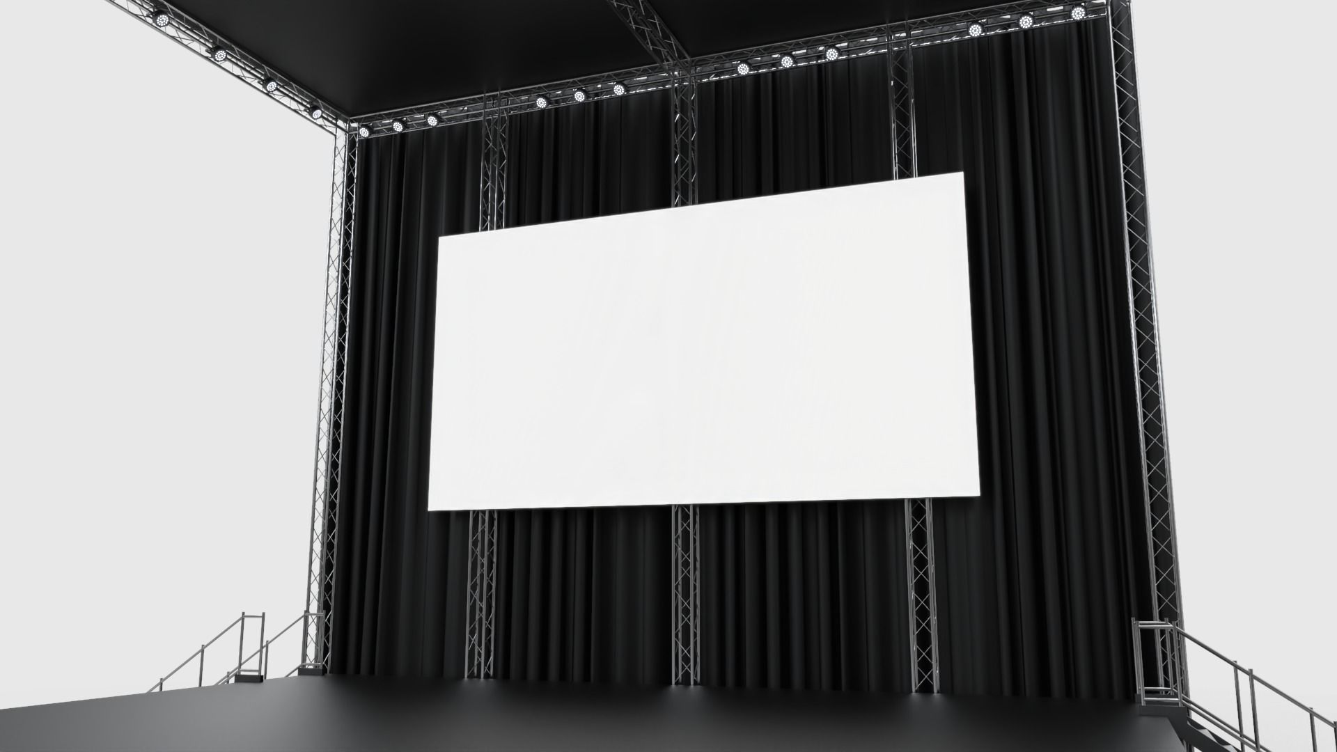 Concert Stage 6 3D model_2