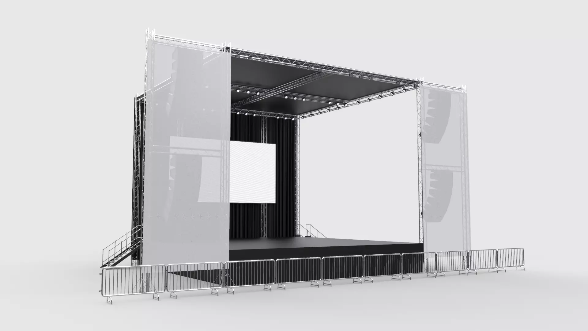 Concert Stage 6 3D model_0