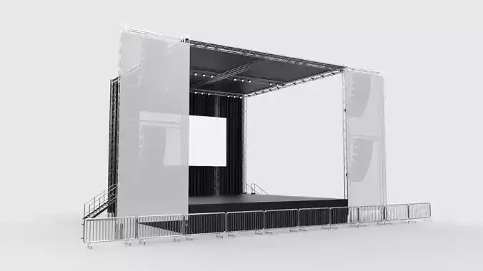 Concert Stage 6 3D model