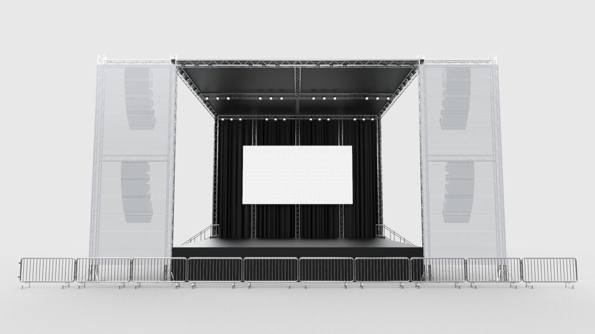 Concert Stage 6 3D model_1