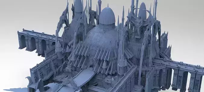 Dungeon of Cathedral of the Depths 3 large temples