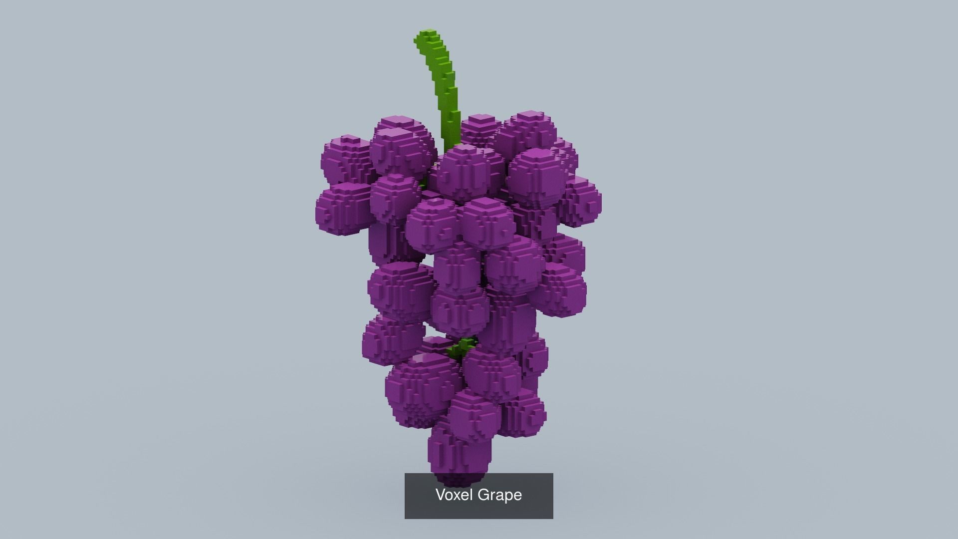 Voxel Fruit and Vegetable 3D Model Collection_5