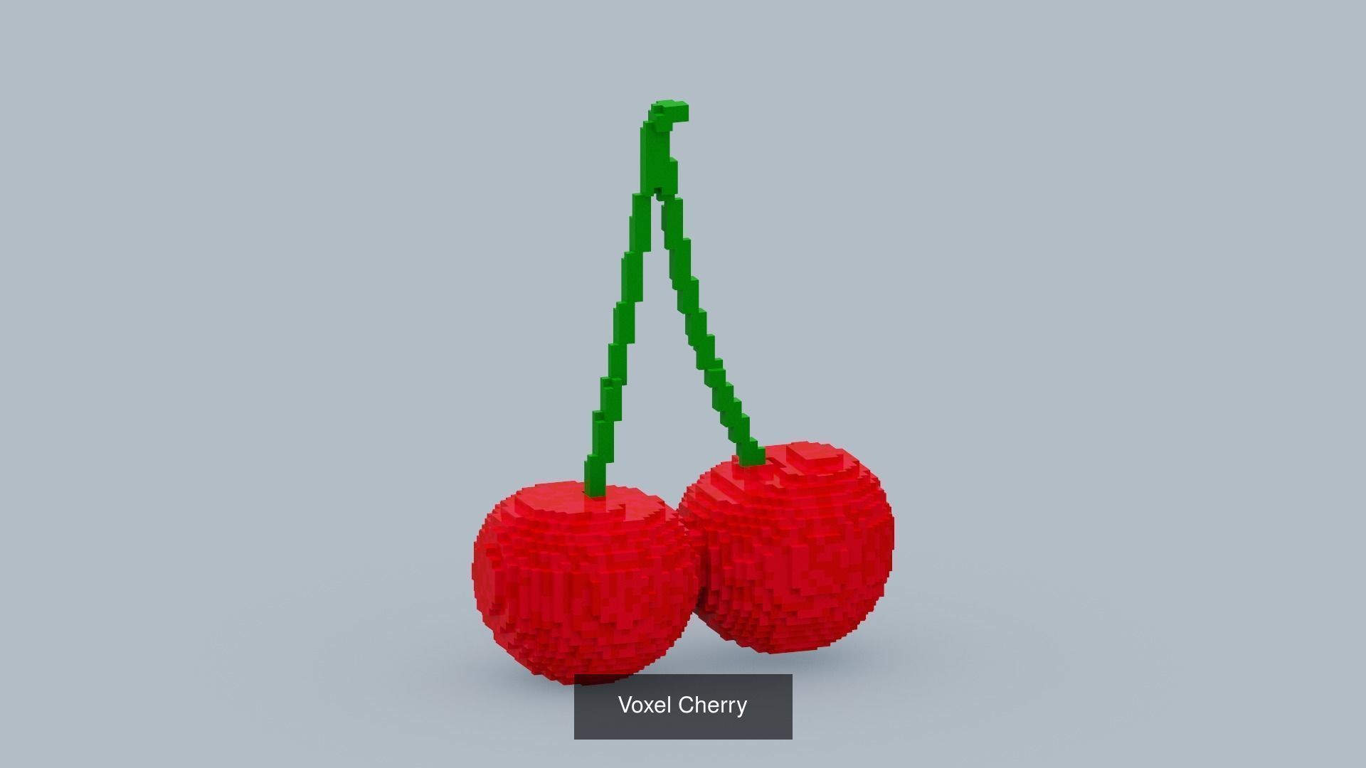Voxel Fruit and Vegetable 3D Model Collection_10