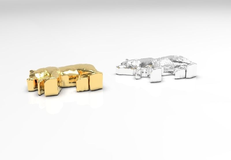 bear animal 3D model_2