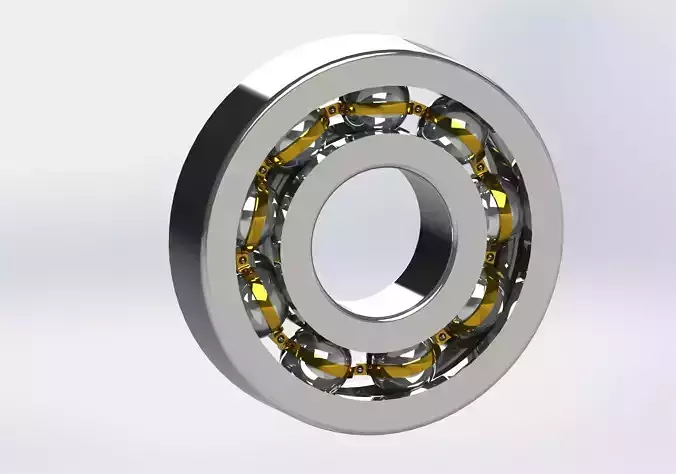 Bearing ball 3D model