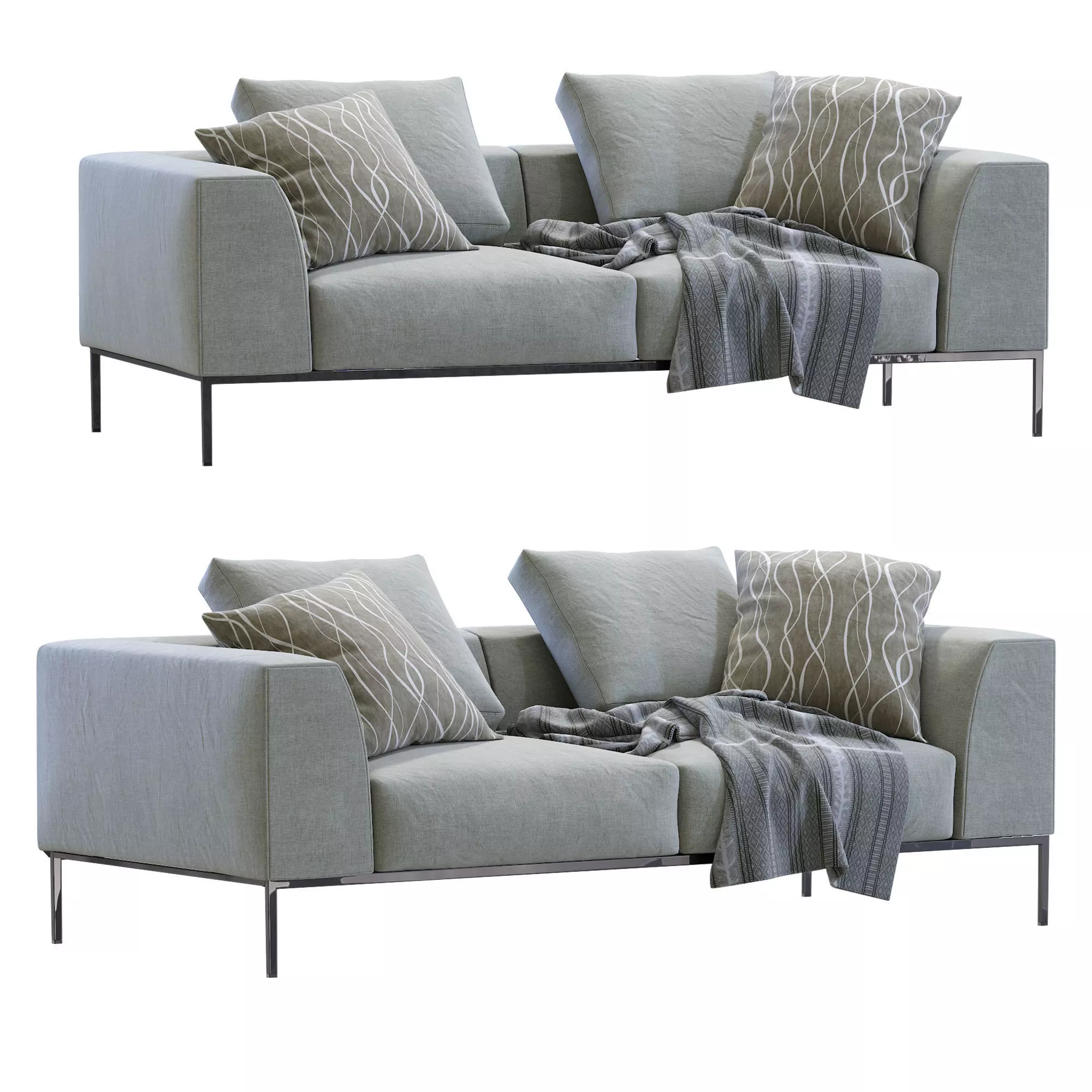 Sofa New York By Marelli 3D model_0